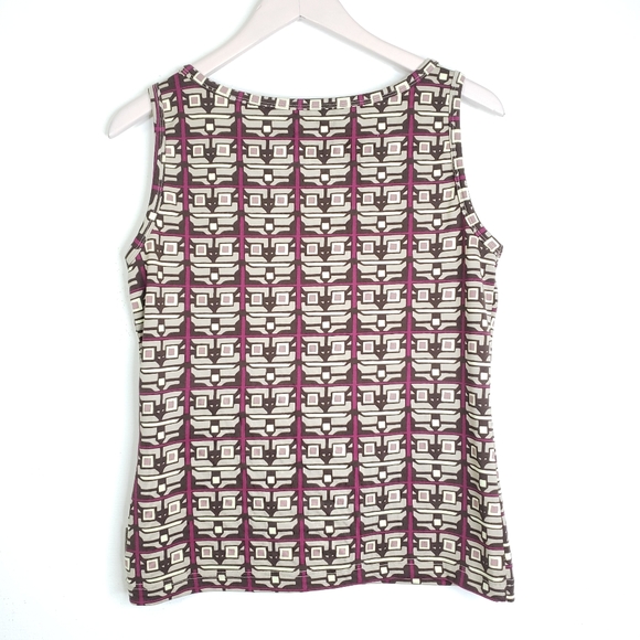 Royal Robbins Sleeveless Graphic Stretch Top M - Picture 4 of 6